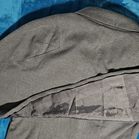 Worthington Gray Double-Breasted Pea Coat - Picture 3 of 8